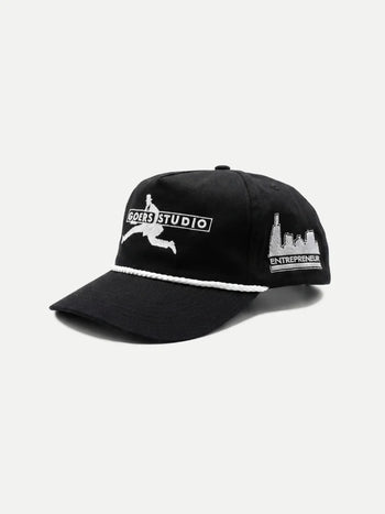 Goers Studio - Thief 5-Panel Snapback Cap - Black