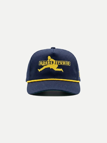 Goers Studio - Thief 5-Panel Snapback Cap - Navy