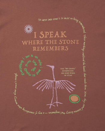 FTMD. Crane Tee - Dusty Orange