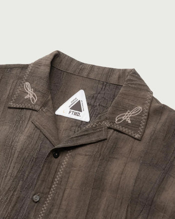 FTMD. Relaxed Earthy Shirt - Brown