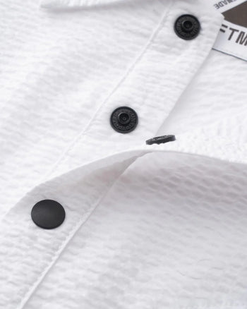 FTMD. Raglan Easy Overshirt -White