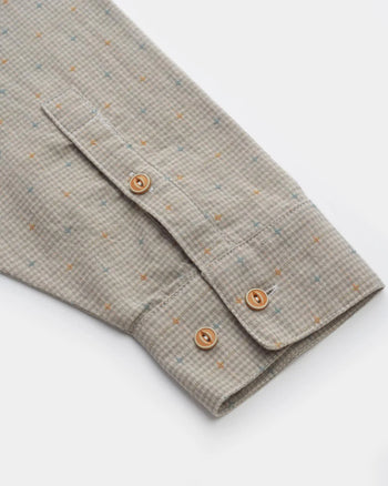 FTMD. Reverie Shirt - Khaki Plaid