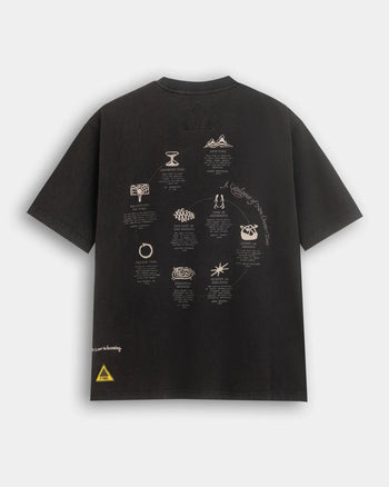 FTMD. Non-Liner Time Tee - Black