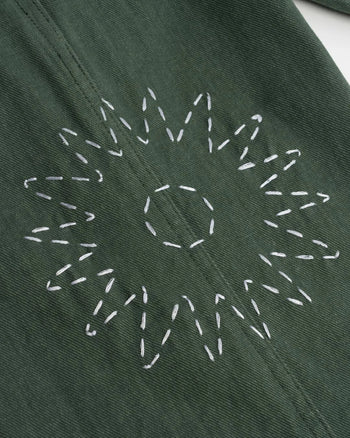 FTMD - Solar Denim Trooper Pants - Green