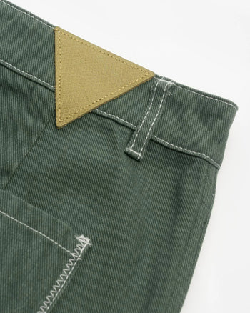 FTMD - Solar Denim Trooper Pants - Green