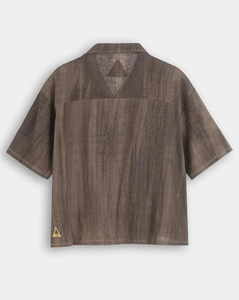 FTMD. Relaxed Earthy Shirt - Brown