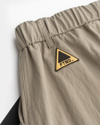 FTMD. Drawstring Pocket Over Pants - Sand