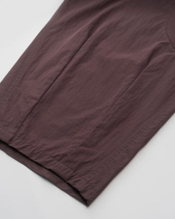FTMD. Drawstring Pocket Over Pants - Ash Maroon