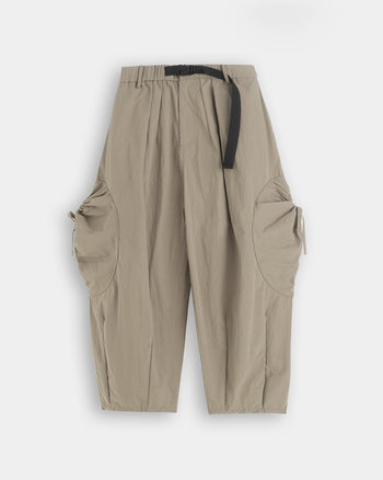 FTMD. Drawstring Pocket Over Pants - Sand