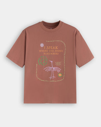 FTMD. Crane Tee - Dusty Orange