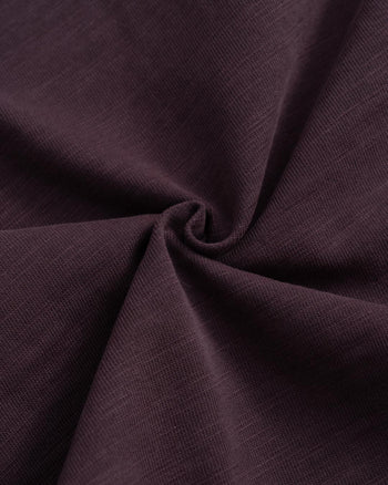 FTMD. Mind Over Noise Slub Tee - Dark Purple