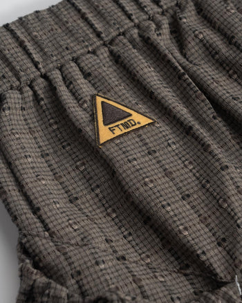 FTMD. Drawstring Pocket Shorts - Brown