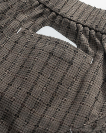 FTMD. Drawstring Pocket Shorts - Brown