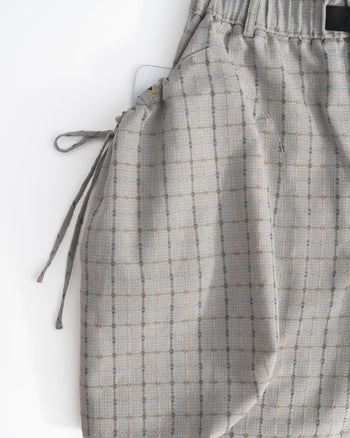 FTMD. Drawstring Pocket Shorts - Light Grey