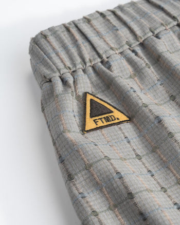 FTMD. Drawstring Pocket Shorts - Light Grey
