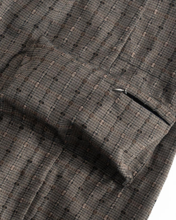 FTMD. Cargo Over Pants - Grey Plaid