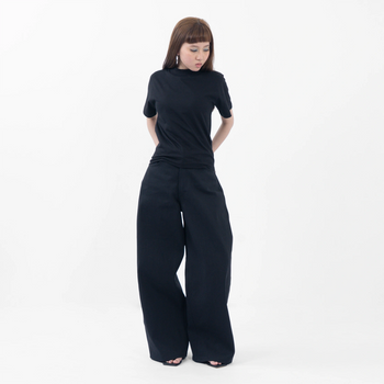 Money Alter - Forma Wide Black Denim Pants
