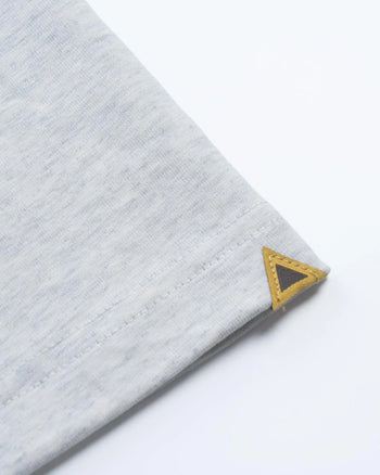 FTMD. Gardening Notes Heavyweight Tee - Melange Grey
