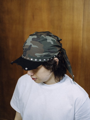 PISTOL - Camo Self - Tie Headwear