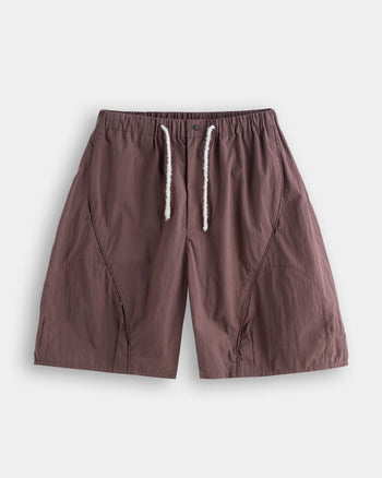 FTMD. Dual-Zip Pocket Shorts - Maroon