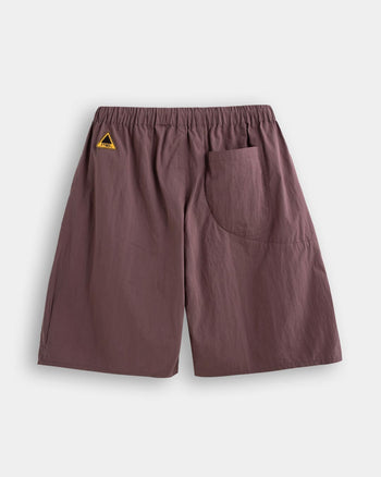 FTMD. Dual-Zip Pocket Shorts - Maroon