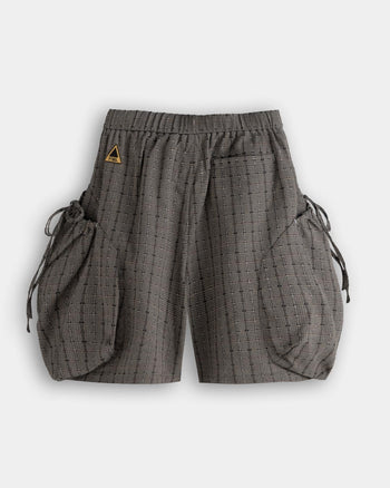 FTMD. Drawstring Pocket Shorts - Brown