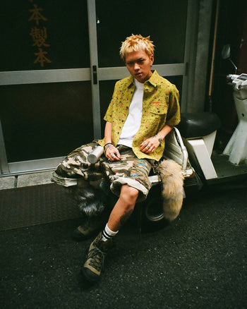 Against Lab - Floral Miguel Shirt - Green