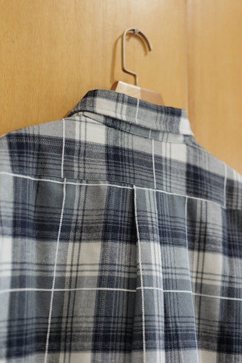 Vavues Pocket Plaid Shirt