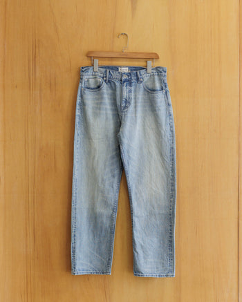 A.O.P Washed Denim Pants