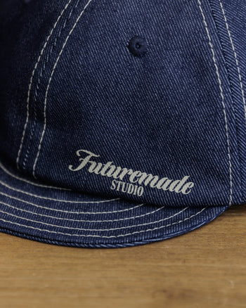 FTMD. Short Brim Cap Denim