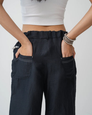 Wawawe - Ease Pants - Dark Blue