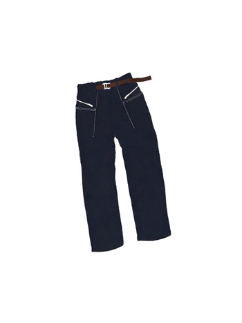 Wawawe - Ease Pants - Dark Blue
