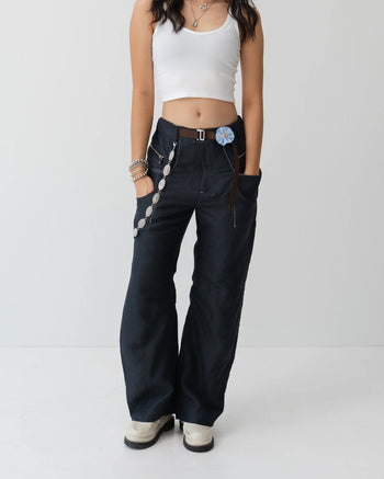 Wawawe - Ease Pants - Dark Blue