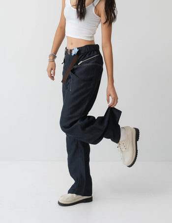 Wawawe - Ease Pants - Dark Blue