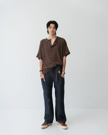 Wawawe - Ease Pants - Dark Blue