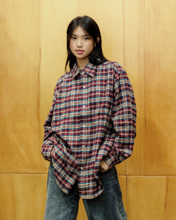 Vavues Flannel Plaid Shirt