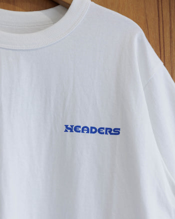 HEADERS Speed Line Tee - White