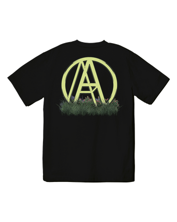 Against Lab - Grass Logo Tee - Black