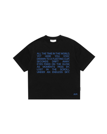 HdPc Time Poerty Tee - Black