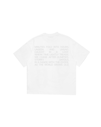 HdPc Time Poerty Tee - White