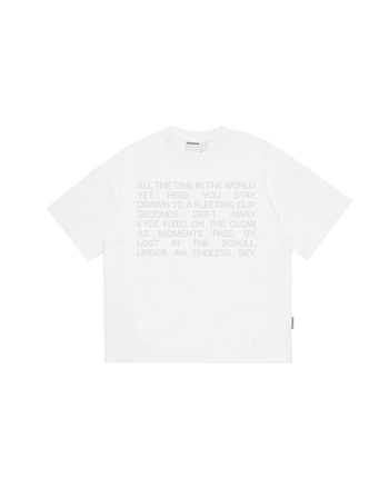 HdPc Time Poerty Tee - White