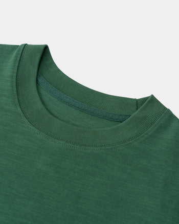 FTMD. Slub Cotton Tee -Green