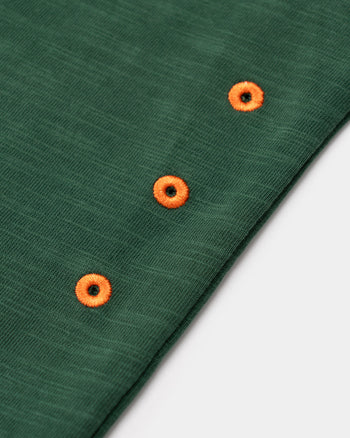 FTMD. Slub Cotton Tee -Green