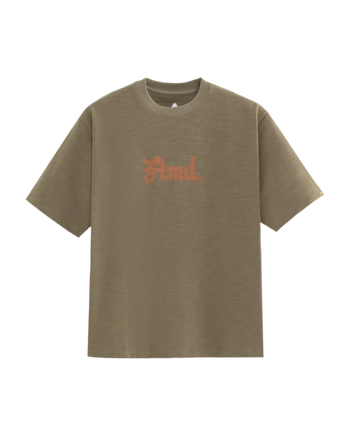 FTMD. Slub Cotton Tee -Khaki Brown
