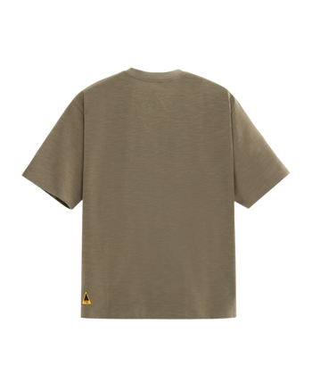 FTMD. Slub Cotton Tee -Khaki Brown
