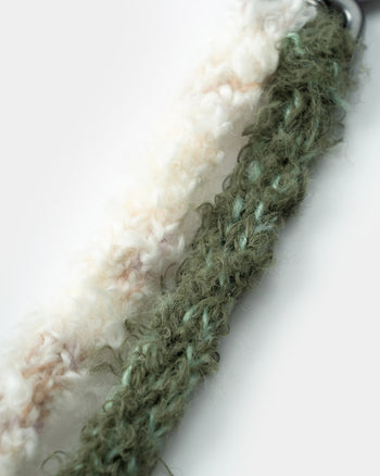 FTMD. Knitted Lanyard -Beige/Olive