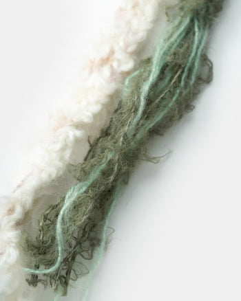 FTMD. Knitted Lanyard -Beige/Olive