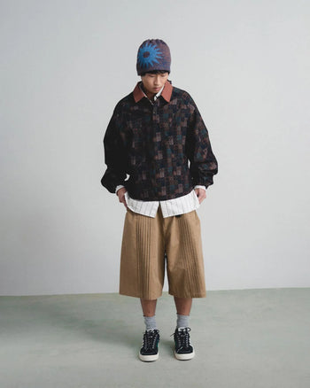 FTMD. Pocket L/S Pullover - Patchwork