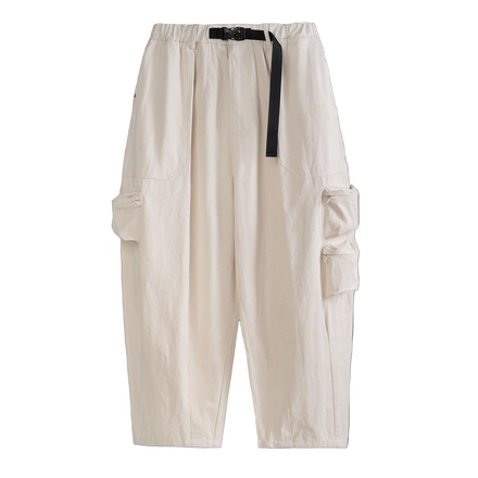 FTMD . Cargo Over Pants - Greige White