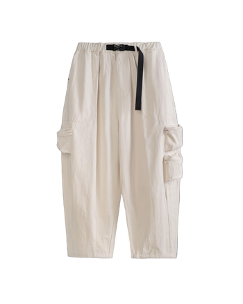 FTMD . Cargo Over Pants - Greige White